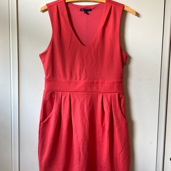 GAP Vibrant Coral Dress - Picture 1 of 3